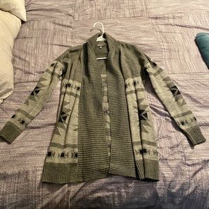 Aztec Gray Cardigan